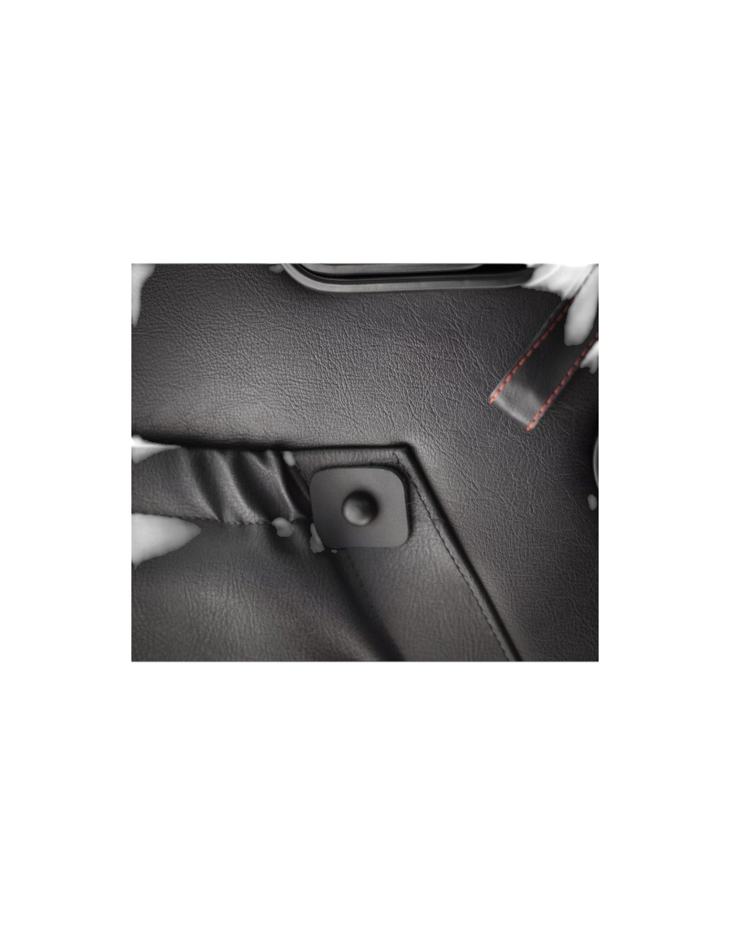 MX5 NA Door Handle Blanks (For "Armrest" Door Handles), Real Leather - Jass Performance