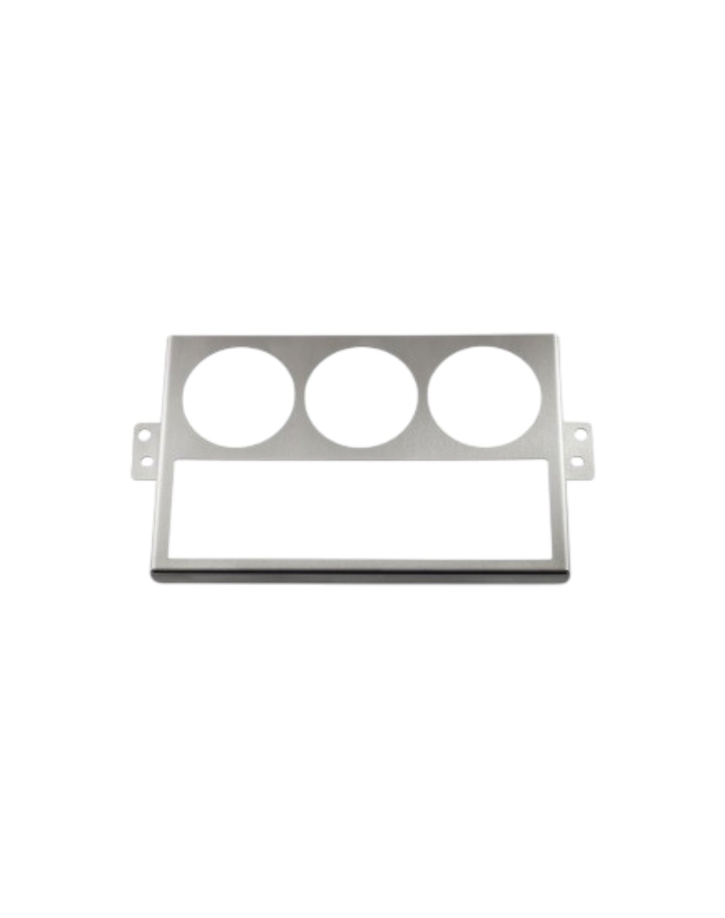 MX5 NB Stainless Radio Cage With 3x52mm Gauge Cut Outs - Jass Performance