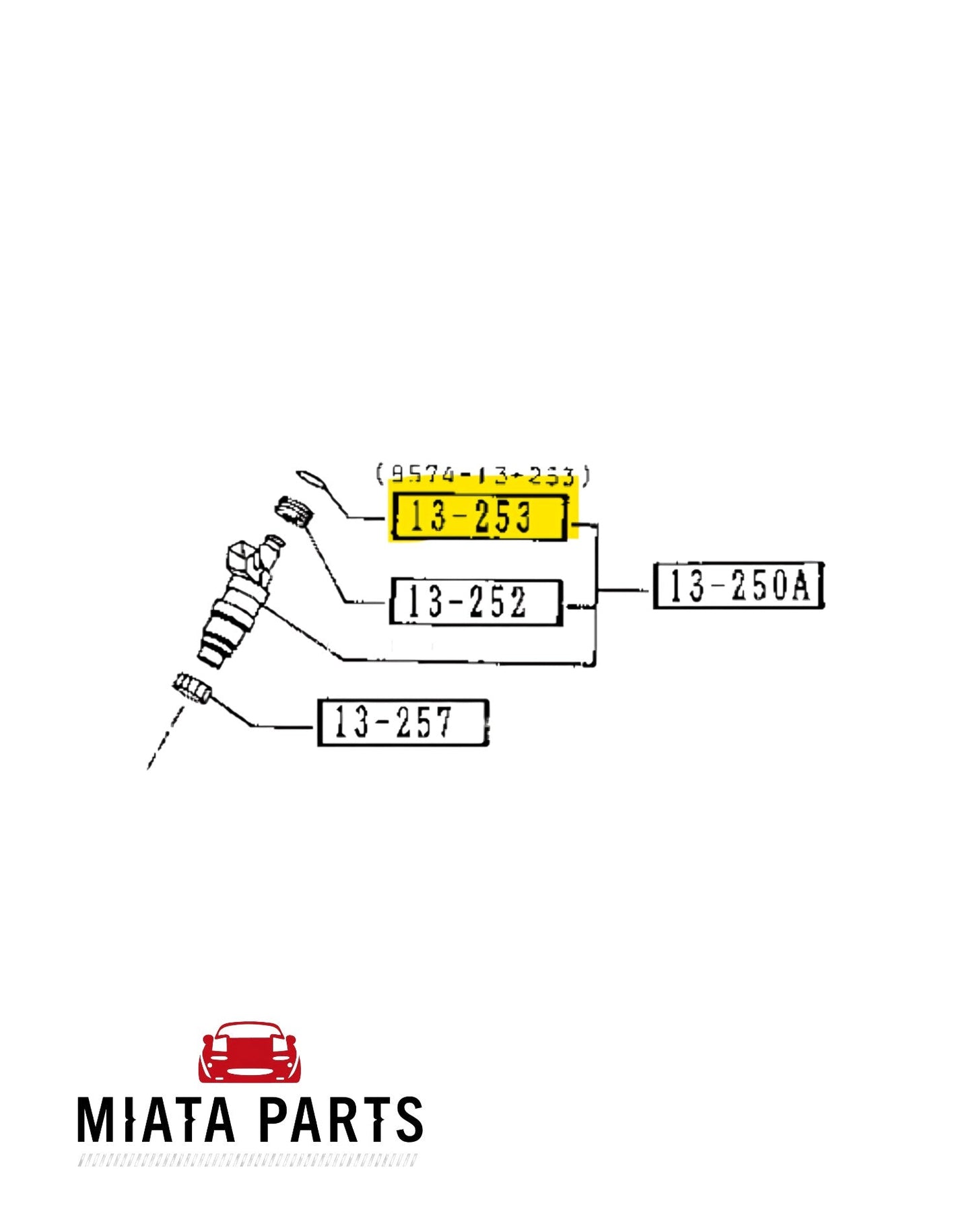 MX5 NA/NB Fuel Injector Top O-Ring