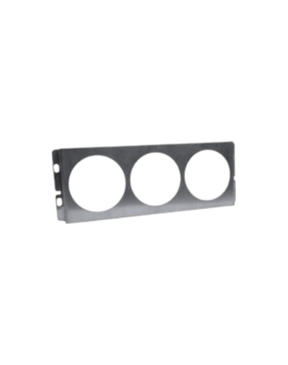 MX5 NA Bottom 1.5DIN Control Panel, 3x52mm Gauges - Jass Performance