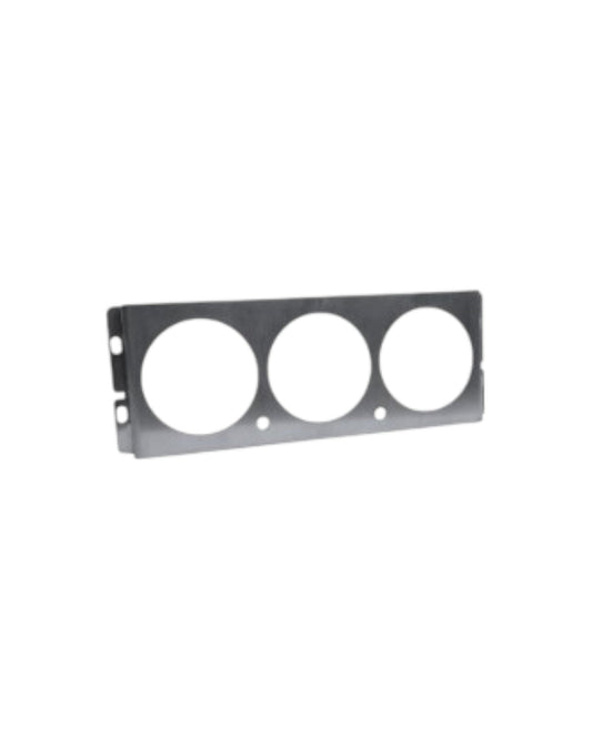 MX5 NA Bottom 1.5DIN Control Panel, 3x52mm Gauges & 2x Toggle Switches - Jass Performance