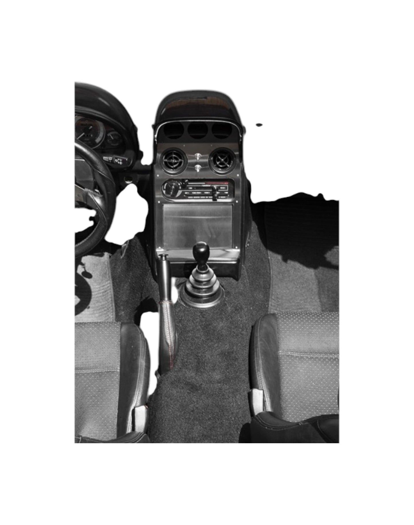 MX5 NA/NB/NBFL Center Console Carpet - Jass Performance