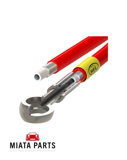 MX5 ND HEL Stainless Braided Brake Lines