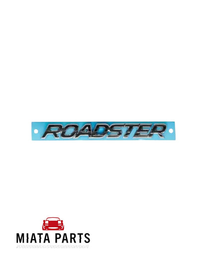 MX5 ND Rear "Roadster" Badge Chrome (New) (Genuine)
