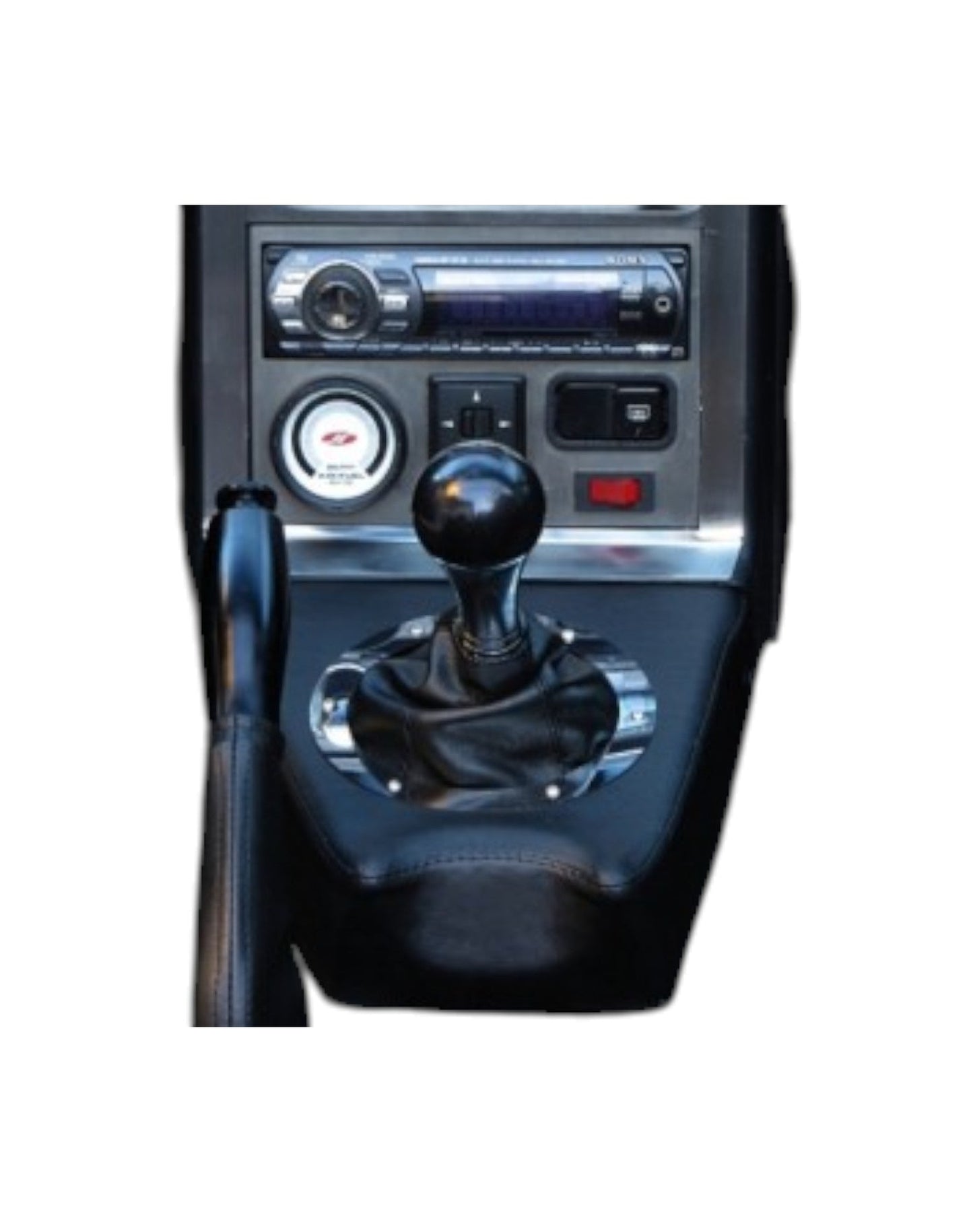 MX5 NA Little Devil Short Console, Leather - Jass Performance