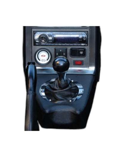 MX5 NA Little Devil Short Console, Leather - Jass Performance