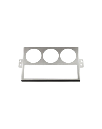 MX5 NB Stainless Radio Cage With 3x52mm Gauge Cut Outs - Jass Performance