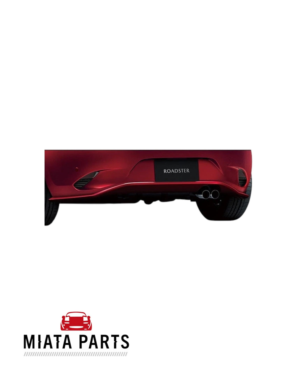 MX5 ND Rear Bumper Lip Spoiler (New) (Genuine)