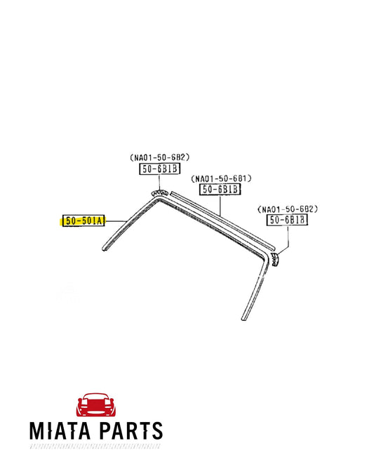 MX5 NA Windshield Install Rubber Seal (New) (Genuine)