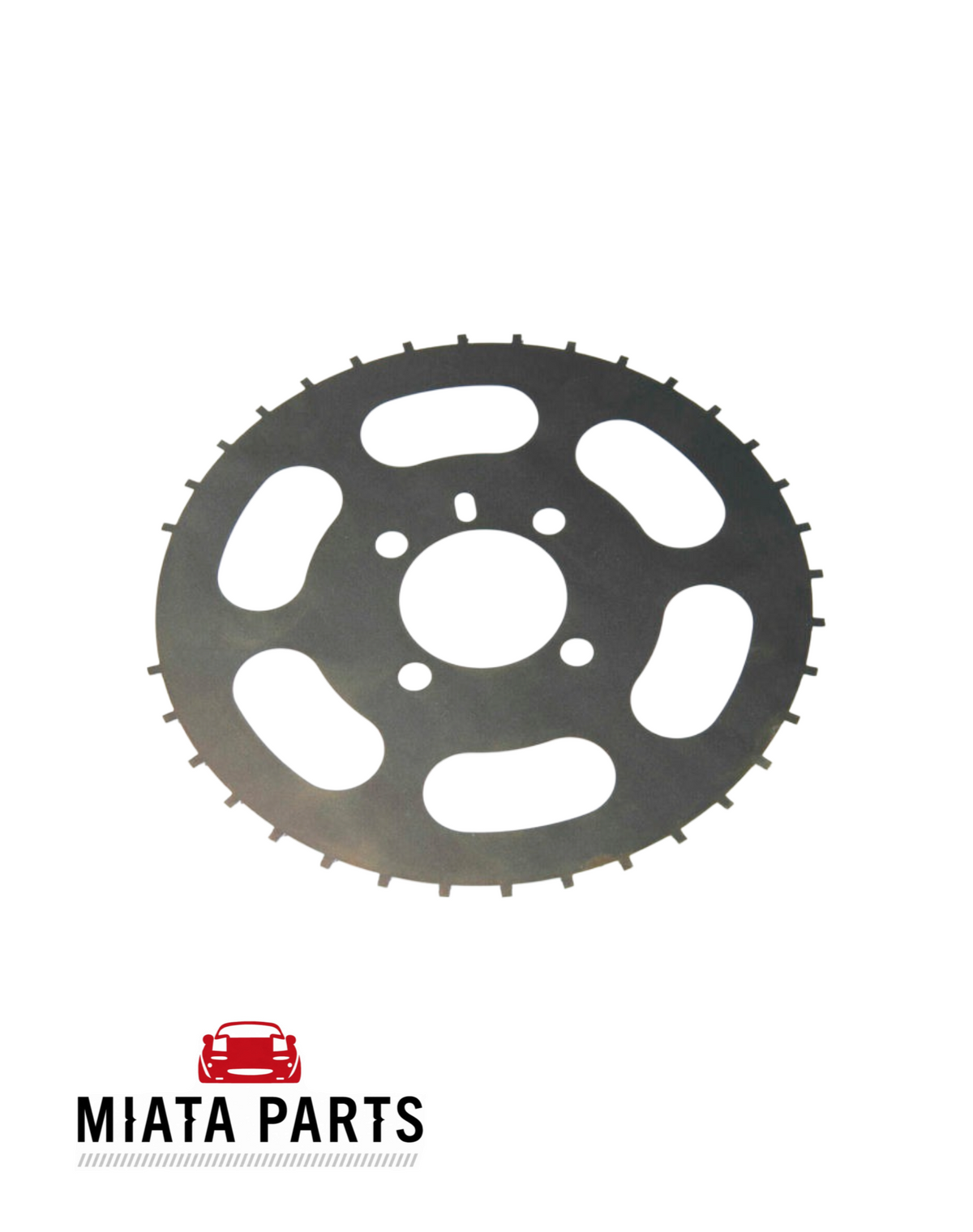 Miata Parts NZ M'z Labo 36-2 trigger wheel for Mazda MX5 NA and NB engines, black metal performance upgrade part.